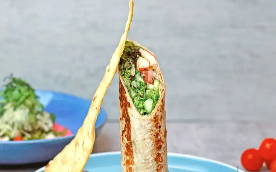 Chickpea tacos with cabbage