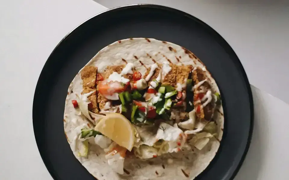 Fish tacos with cabbage