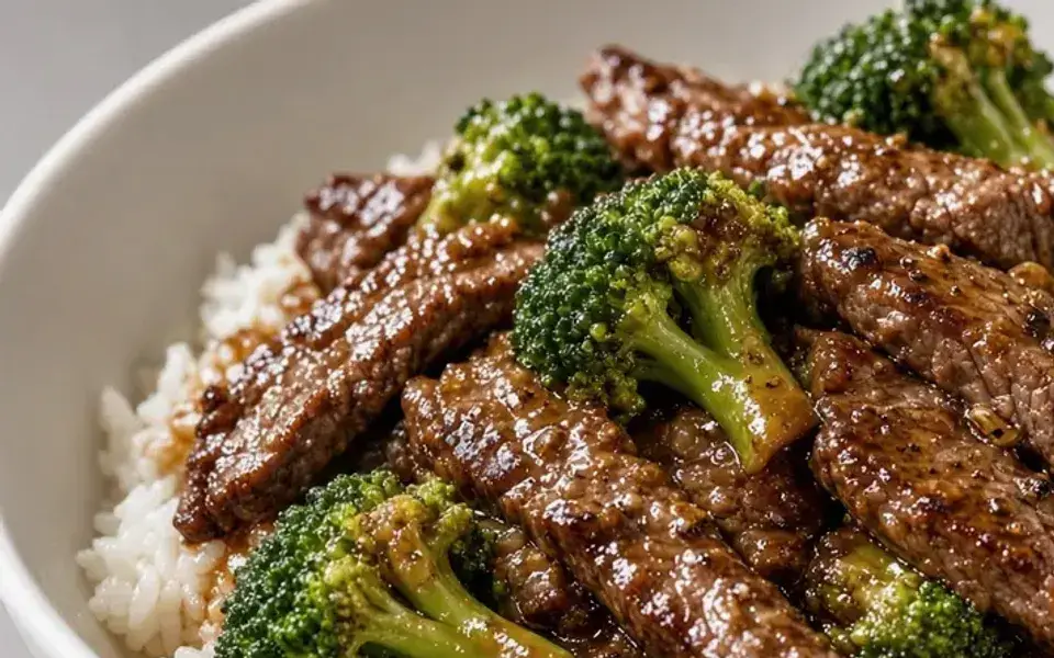 Moroccan beef with carrots and rice