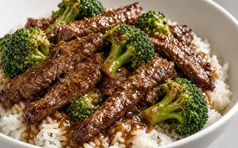 Oxtails with beef, carrots, and rice