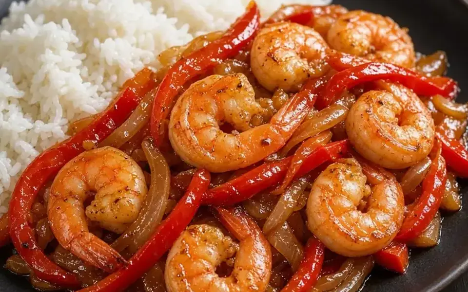 Pad thai with shrimp, cabbage, and rice