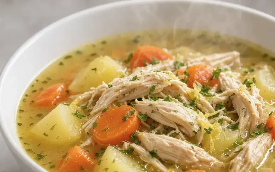 Tunisian couscous with chicken and carrots