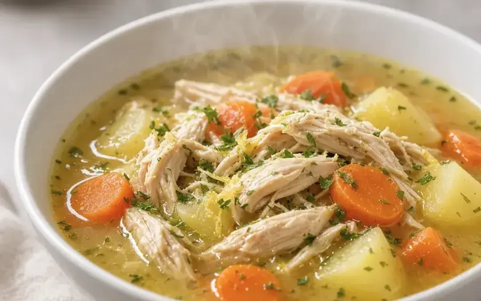 Zereshk polo with chicken, carrots, and rice